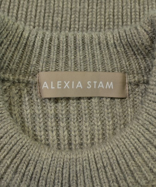 ALEXIA STAM（アリシアスタン）ニット・セーター ベージュ サイズ:F レディース/2200656855025