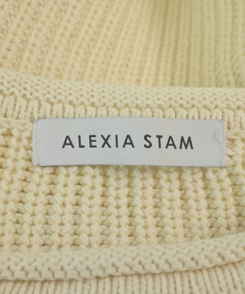 ALEXIA STAM（アリシアスタン）ニット・セーター ベージュ サイズ:F レディース/2200683510041
