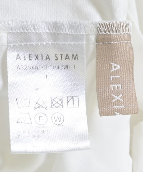ALEXIA STAM（アリシアスタン）ブラウス 白 サイズ:F レディース/2200682455312