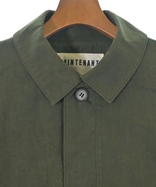 MAINTENANT（メンテナント）ステンカラーコート カーキ サイズ:46(M位) メンズ/2200648974253