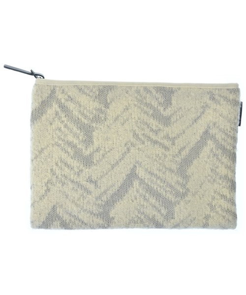 KNIT IS CANVAS!(ニットイズキャンバス)クラッチバッグ 白 サイズ:-/2200645105285