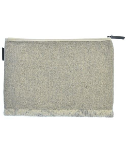 KNIT IS CANVAS!（ニットイズキャンバス）クラッチバッグ 白 サイズ:- レディース/2200645105285