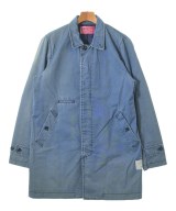EFFECTEN（エフェクテン）ステンカラーコート 青 サイズ:M メンズ/2200462925035