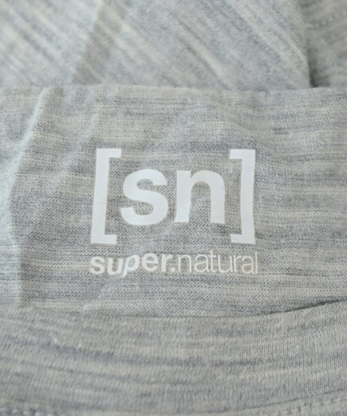 super.natural（スーパーナチュラル）Tシャツ・カットソー グレー サイズ:M メンズ/2200654802137