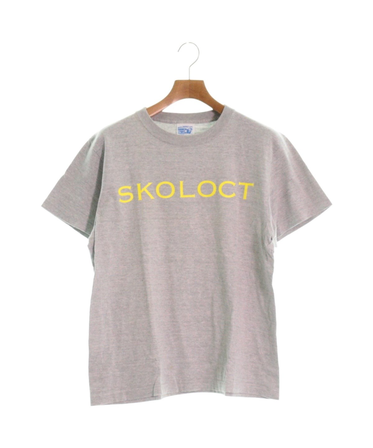 SKOLOCT（スコロクト）Tシャツ・カットソー グレー サイズ:M メンズ