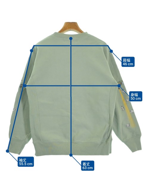 Left Alone（レフトアローン）スウェット 緑 サイズ:M レディース/2200642225030