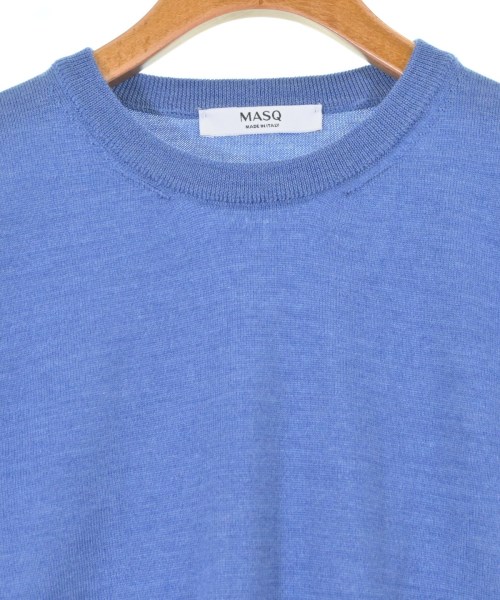 +39 masq（マスク）ニット・セーター 青 サイズ:54(XL位) メンズ/2200675909020