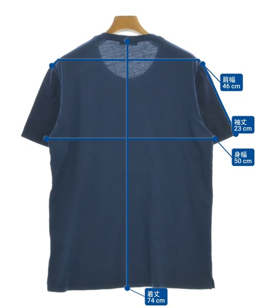 +39 masq（マスク）Tシャツ・カットソー 紺 サイズ:L メンズ/2200684989228