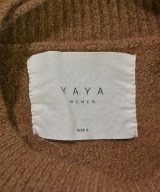 YAYA（ヤヤ）ニット・セーター 茶 サイズ:S レディース/2200674838031