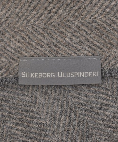 silkeborg uldspinderi（シルケボー）マフラー 茶 サイズ:- メンズ/2200715380024