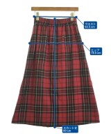SARAHWEAR（サラウェア）ロング・マキシ丈スカート 赤 サイズ:1(S位) レディース/2200625840021