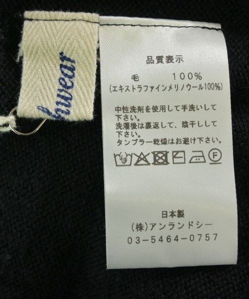 SARAHWEAR（サラウェア）ニット・セーター 黒 サイズ:F レディース/2200655673088