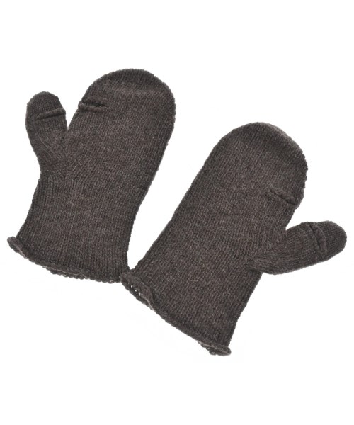 William Brunton Hand Knits（ウィリアムブラントンハンドニット）手袋 茶 サイズ:- メンズ/2200608446134