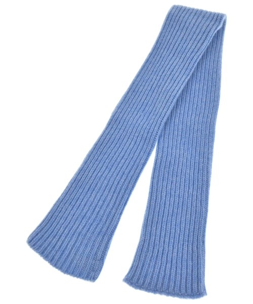 William Brunton Hand Knits(ウィリアムブラントンハンドニット)マフラー 青 サイズ:-/2200658758041