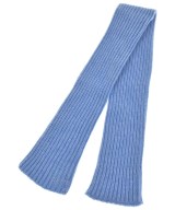 William Brunton Hand Knits（ウィリアムブラントンハンドニット）マフラー 青 サイズ:- レディース/2200658758041