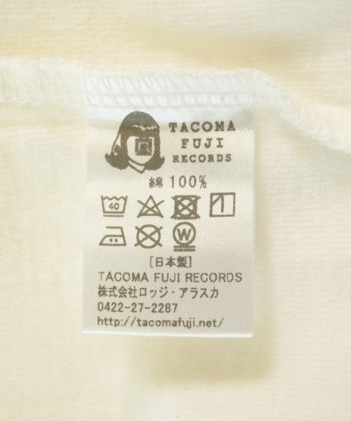TACOMA FUJI RECORDS（タコマフジレコード）Tシャツ・カットソー 白 サイズ:S メンズ/2200695941055