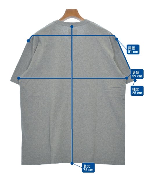 TACOMA FUJI RECORDS（タコマフジレコード）Tシャツ・カットソー グレー サイズ:XL メンズ/2200712337069