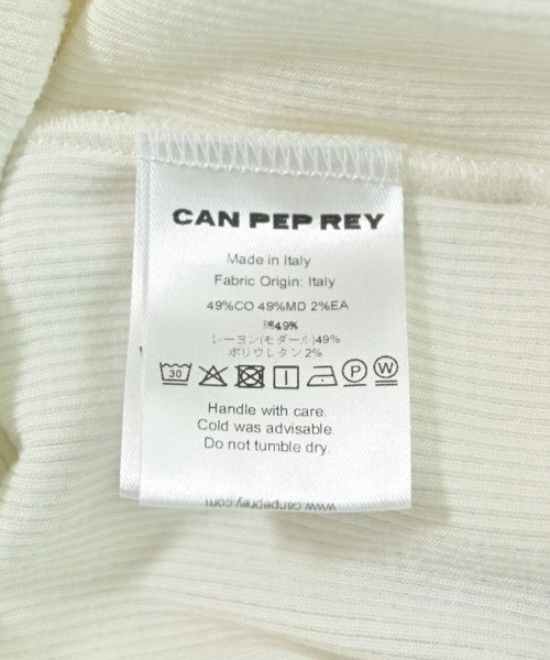CAN PEP REY（キャンペプレイ）Tシャツ・カットソー 白 サイズ:-(XS位) レディース/2200610487071
