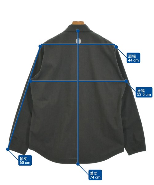 alk phenix（アルクフェニックス）カジュアルシャツ グレー サイズ:L メンズ/2200673964038