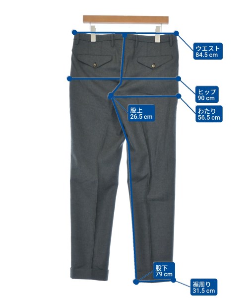 Selective（セレクティブ）スラックス グレー サイズ:48(L位) メンズ/2200658043154