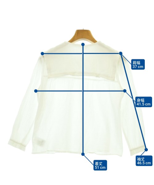 THE SHOP TK（ザショップティーケー）シャツ 白 サイズ:140(11T-12T) キッズ/2200658716119