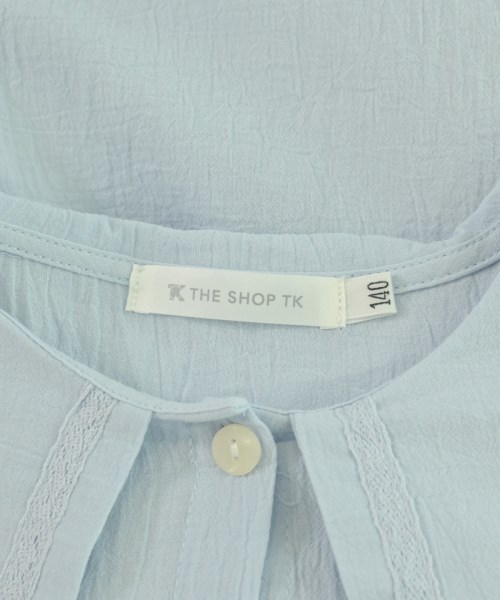 THE SHOP TK（ザショップティーケー）シャツ 青 サイズ:140(11T-12T) キッズ/2200690963137