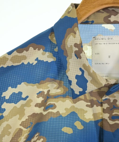 RES（アールイーエス）カジュアルシャツ 青 サイズ:M メンズ/2200655258032