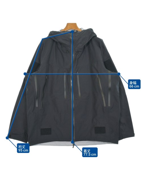 RES（アールイーエス）マウンテンパーカー 紺 サイズ:XL メンズ/2200655258063