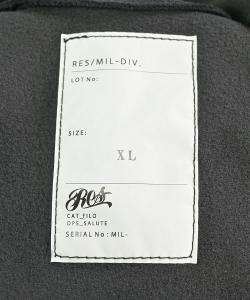 RES（アールイーエス）パーカー 黒 サイズ:XL メンズ/2200655258087