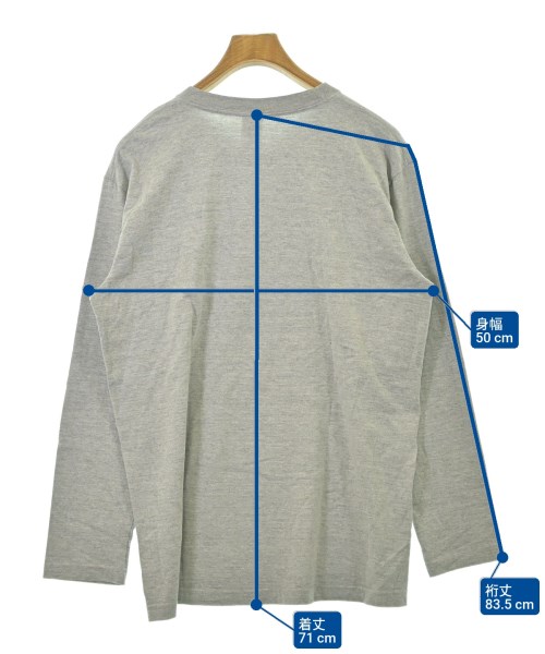 UnitedAthle（ユナイテッドアスレ）Tシャツ・カットソー グレー サイズ:L メンズ/2200641029127