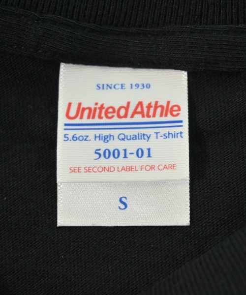 UnitedAthle（ユナイテッドアスレ）Tシャツ・カットソー 黒 サイズ:S メンズ/2200680999139
