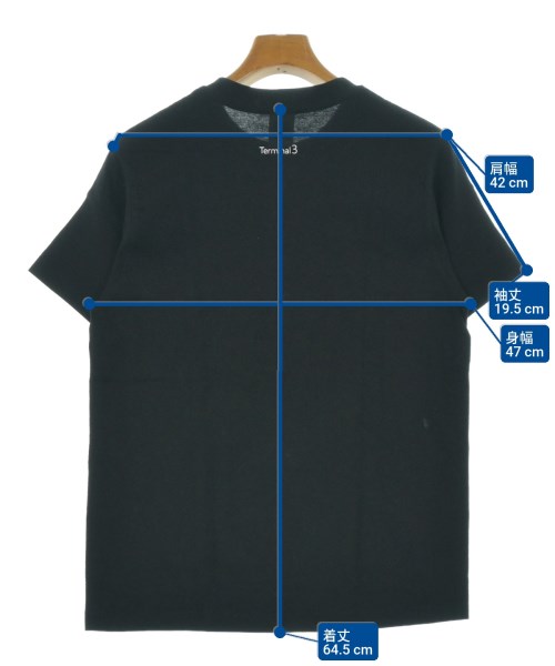 UnitedAthle（ユナイテッドアスレ）Tシャツ・カットソー 黒 サイズ:S メンズ/2200680999139