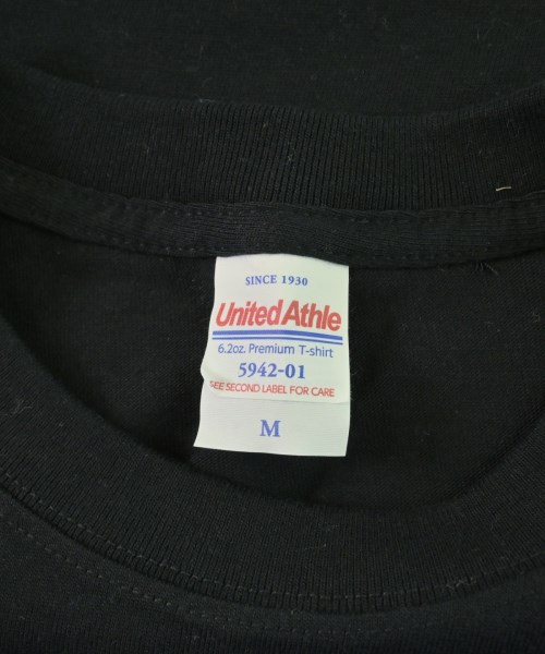 UnitedAthle（ユナイテッドアスレ）Tシャツ・カットソー 黒 サイズ:M メンズ/2200697767059