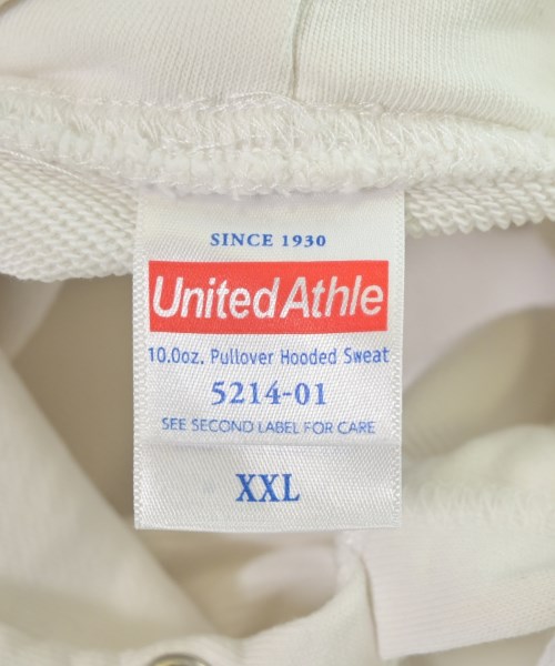 UnitedAthle（ユナイテッドアスレ）パーカー 白 サイズ:XXL メンズ/2200696661211