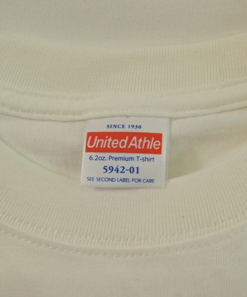 UnitedAthle（ユナイテッドアスレ）Tシャツ・カットソー 白 サイズ:L メンズ/2200642151056