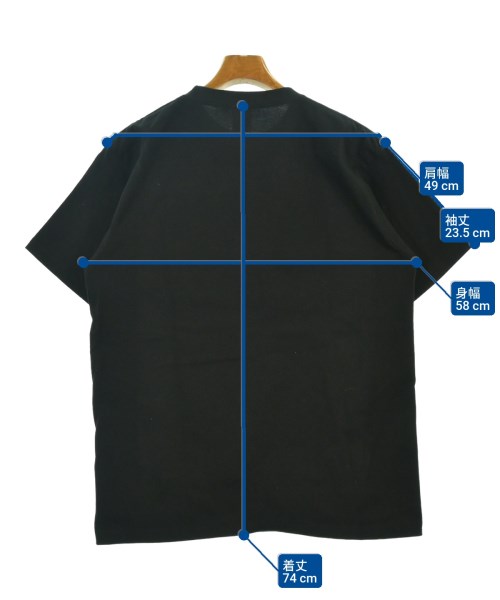 UnitedAthle（ユナイテッドアスレ）Tシャツ・カットソー 黒 サイズ:L メンズ/2200642151063