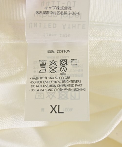 UnitedAthle（ユナイテッドアスレ）Tシャツ・カットソー 白 サイズ:XL メンズ/2200702903199
