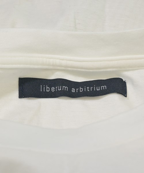 liberum arbitrium（リベルムアルビトリウム）Tシャツ・カットソー 白 サイズ:2(M位) レディース/2200625757336