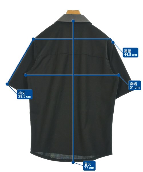 liberum arbitrium（リベルムアルビトリウム）カジュアルシャツ 黒 サイズ:F メンズ/2200647553046