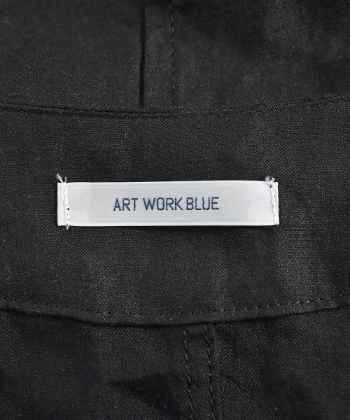 Artwork Blue（アートワークブルー）シャツワンピース 黒 サイズ:F レディース/2200632604081