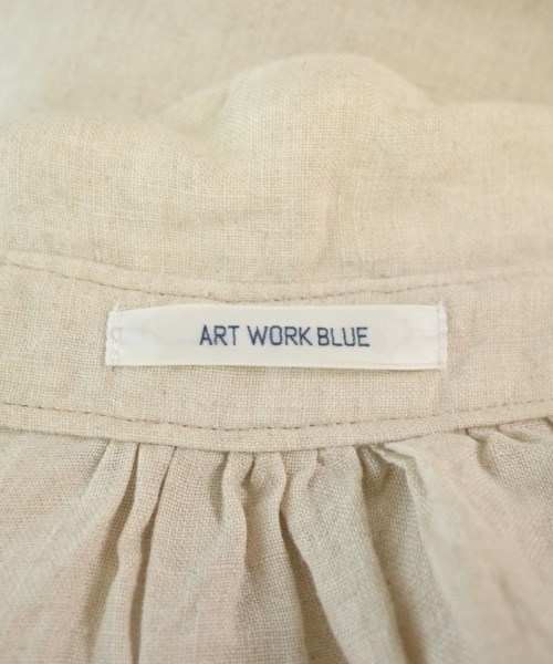 Artwork Blue（アートワークブルー）カジュアルシャツ ベージュ サイズ:F レディース/2200672070167