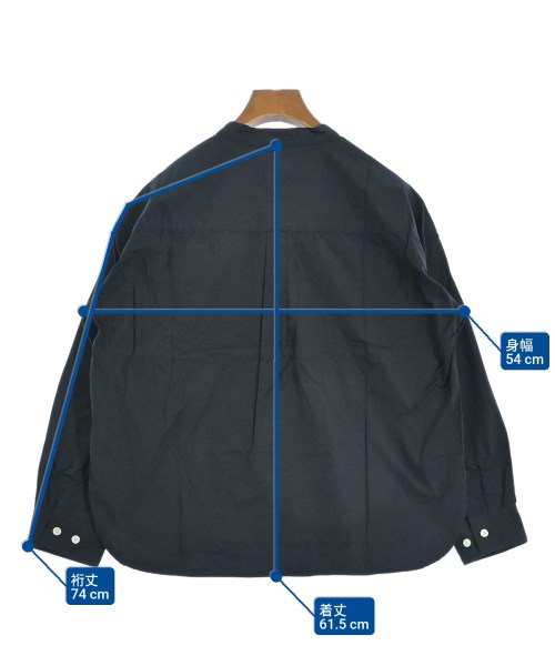 Artwork Blue（アートワークブルー）カジュアルシャツ 紺 サイズ:F レディース/2200650588028