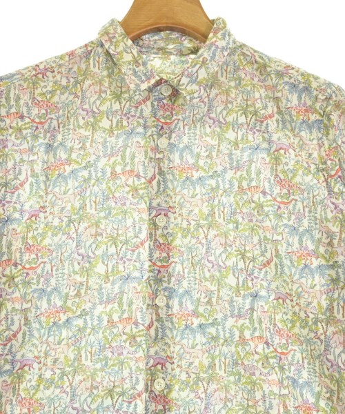 Artwork Blue（アートワークブルー）カジュアルシャツ 白 サイズ:F レディース/2200650588035