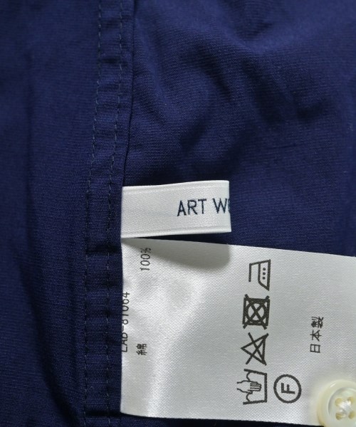 Artwork Blue（アートワークブルー）カジュアルシャツ 紺 サイズ:F レディース/2200650588080