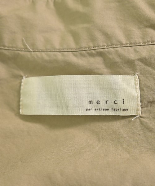 merci（メルシー）シャツワンピース ベージュ サイズ:F レディース/2200716205159