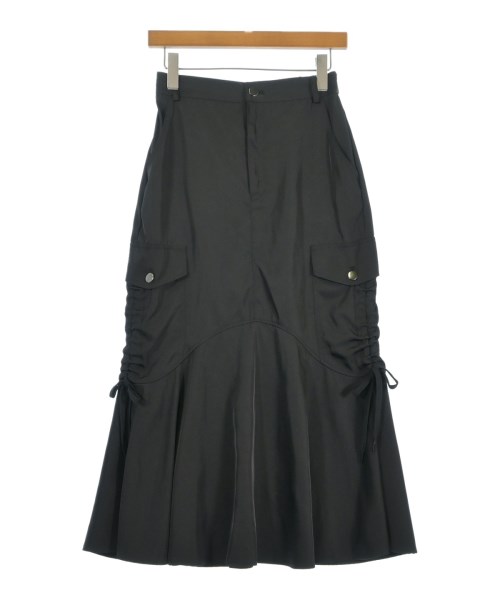 MONiLE(モニーレ)ロング・マキシ丈スカート 黒 サイズ:F/2200679074083