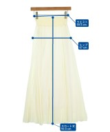 MONiLE（モニーレ）ロング・マキシ丈スカート 白 サイズ:-(M位) レディース/2200705461047
