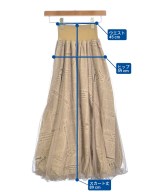 MONiLE（モニーレ）ひざ丈スカート 茶 サイズ:F レディース/2200687120017