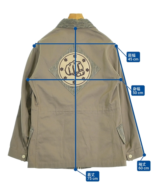 NICHOLAS DALEY（ニコラスデイリー）カバーオール カーキ サイズ:36(S位) メンズ/2200638972061