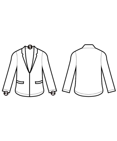 NICHOLAS DALEY（ニコラスデイリー）カジュアルジャケット 青 サイズ:S メンズ/2200624329015